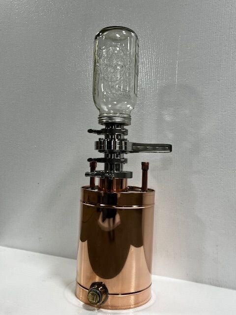 Half Gallon Glass Jar Infuser for 4 Inch CapLogic Thumper