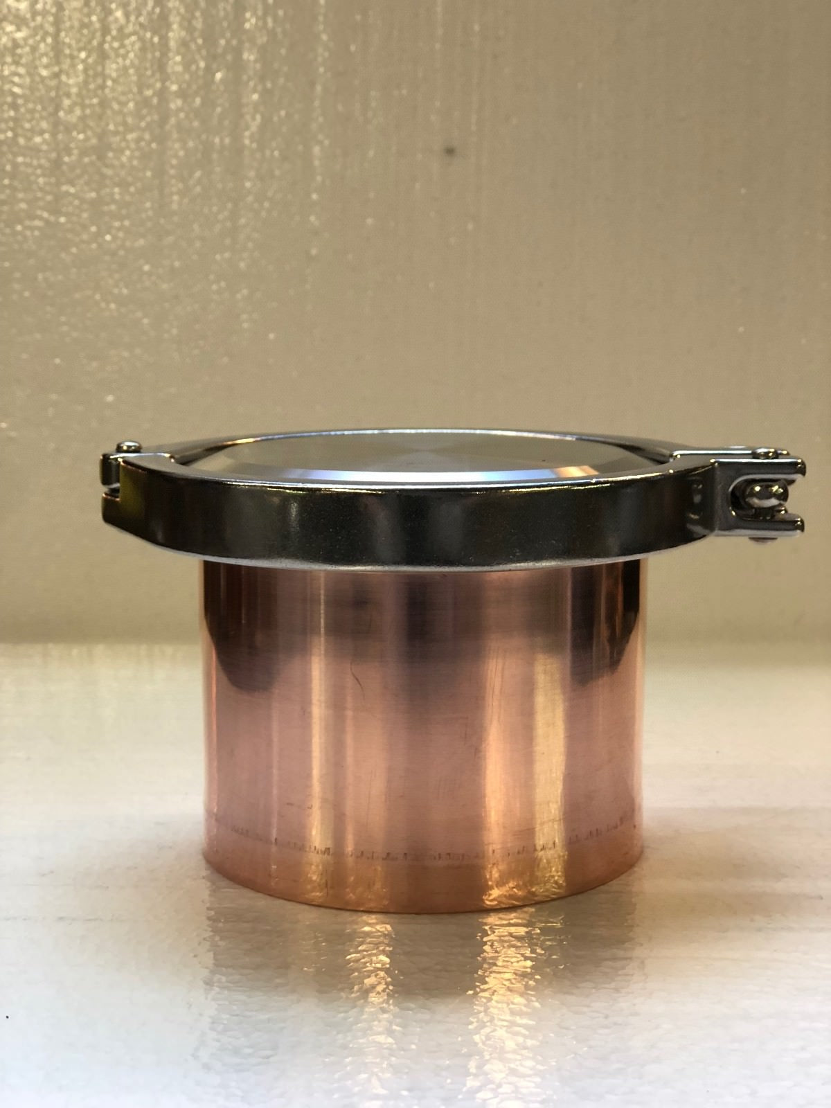 4 Inch CapLogic Solder-Yourself Kit for Copper Stills